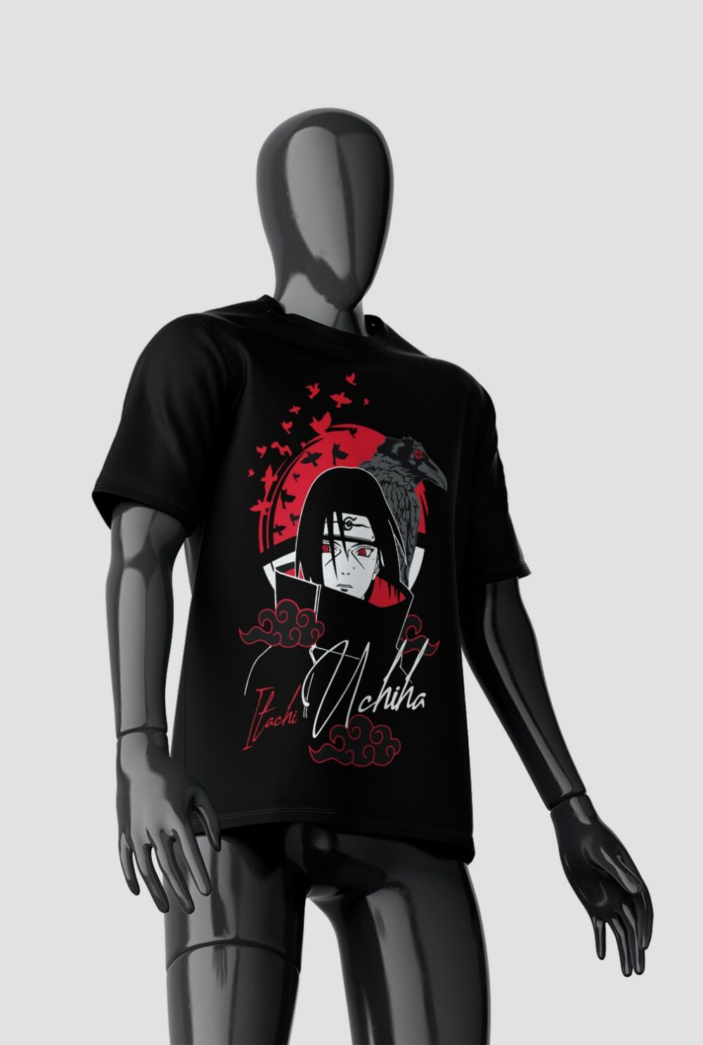 Black Anime T-Shirt