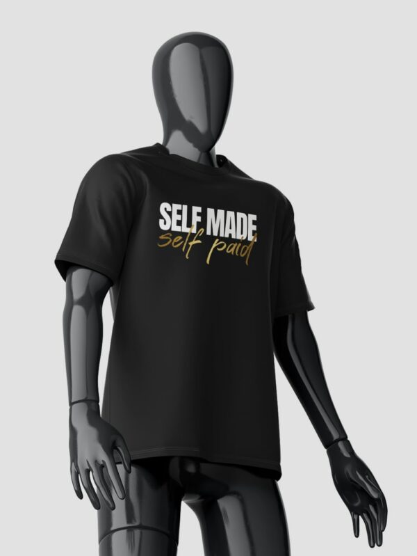 Self Made Black T-Shirt